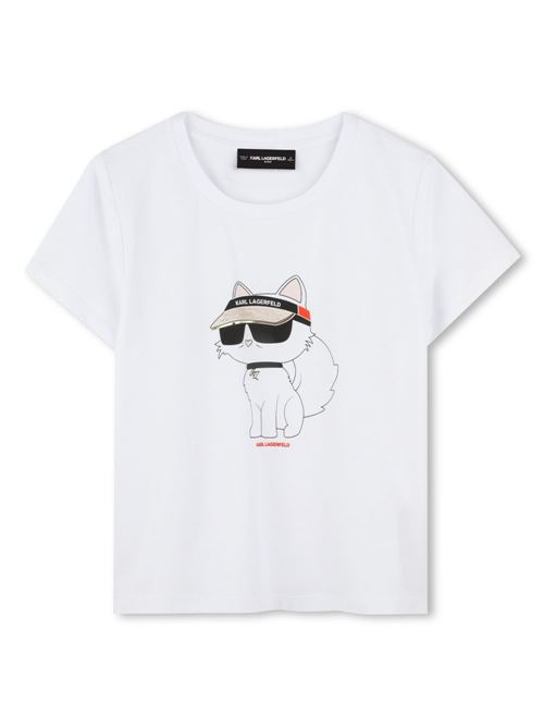 T-shirt bambina maniche corte Karl Lagerfeld Kids | Z3049210P